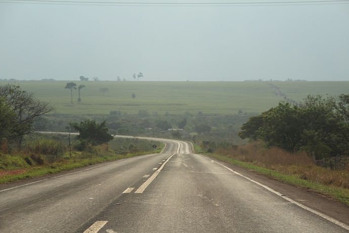 Rodovia BR-376 na região de Nova Andradina - Foto: Jornal da Nova